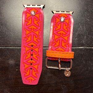 Authentic SparklBands Tory Burch watch band. Size 2